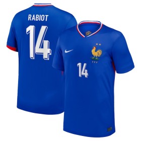 Frankrike Rabiot 14 Hjemmedrakt EM 2024 Kortermet